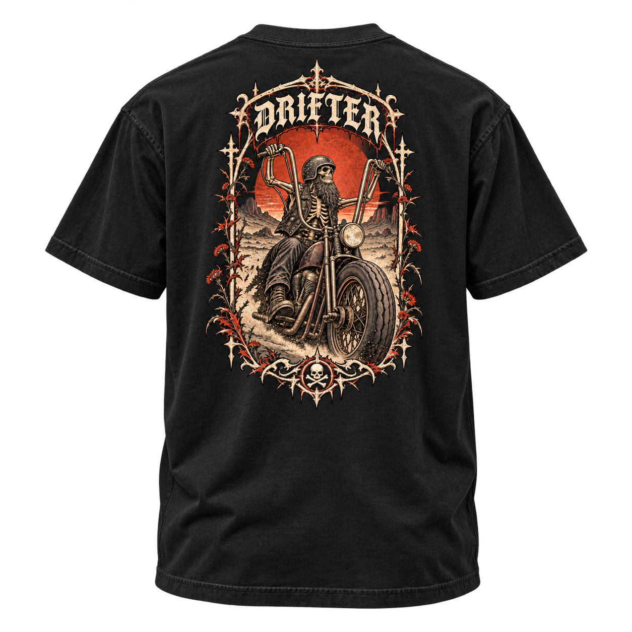 The Drifter Biker Tee